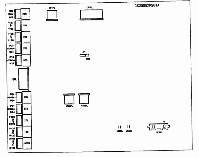 First Page Image of DS200EXPSG1ABB Board Circuit Layout.pdf